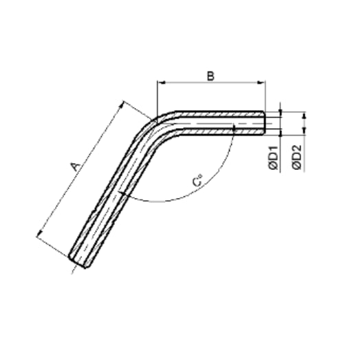 Metal Bend Tube