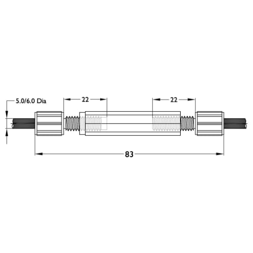 Plastic Adjustable Screw Fitting