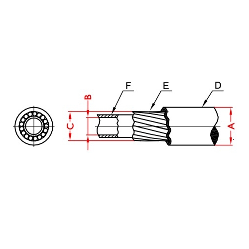 Straight Wire Conduit